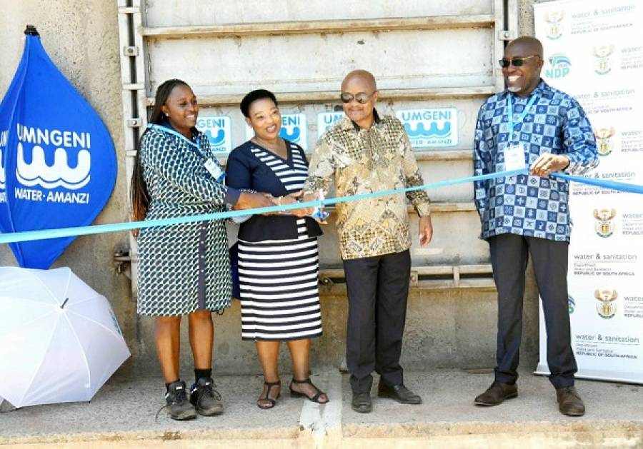 Minister Senzo Mchunu Officially Recommission Aqueduct 1 and Open Reservoir 3 at Umgeni&#039;s Durban Heights Water Treatment Plant