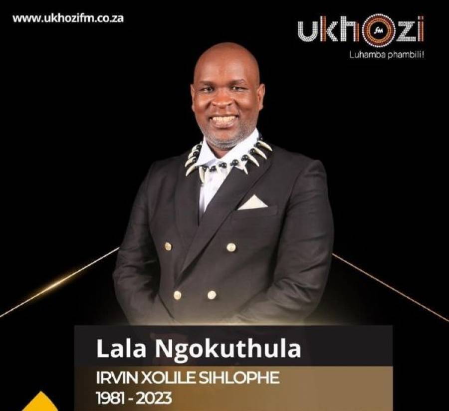 Statement Of Condolences On The Passing Of Radio Personality and Sports Presenter Mr. Irvin Sihlophe