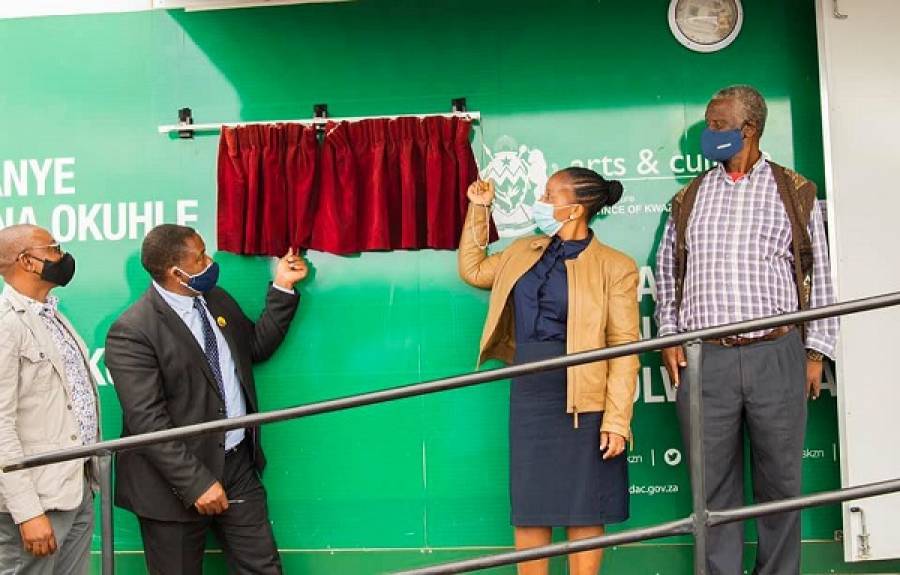 MEC Hlengiwe Mavimbela Officially Handover KwaQondile Library In Ward 7 Under Jozini Municipality