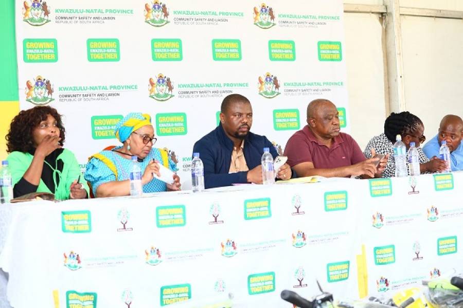 MEC Hlomuka Intensifies Service Delivery With The Roll-Out Of Operation Siyazenzela and Crime Fighting Campaign In uMsinga