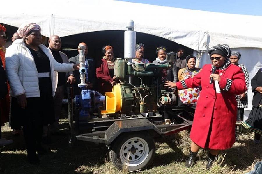MEC Khoza Closes Women’s Month On A High Note To Empower The Women Of Sangcwaba Village