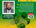 KwaZulu-Natal Premier Nomusa Dube-Ncube wishes Mr. Siboniso Duma A Happy Birthday