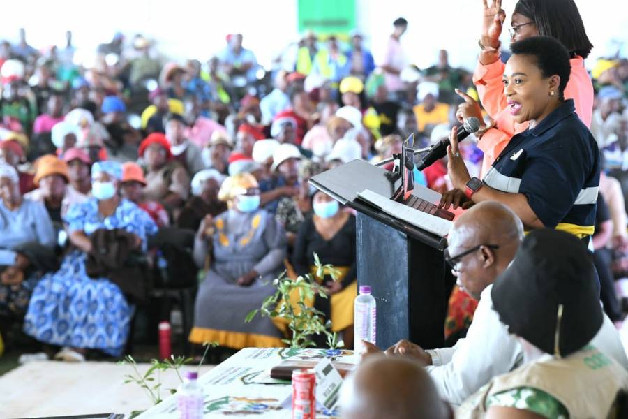 KwaZulu-Natal Provincial Government Hosted Service Delivery and Crime-Fighting Imbizo in Uthukela District