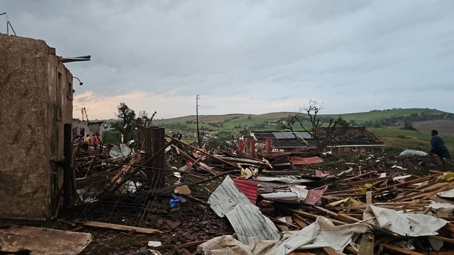 KZN GOVERNMENT PROVIDES DISASTER RELIEF TO AFFECTED COMMUNITIES AS STRONG WINDS AND HEAVY RAINS CAUSE DEVASTATION IN PARTS OF THE PROVINCE