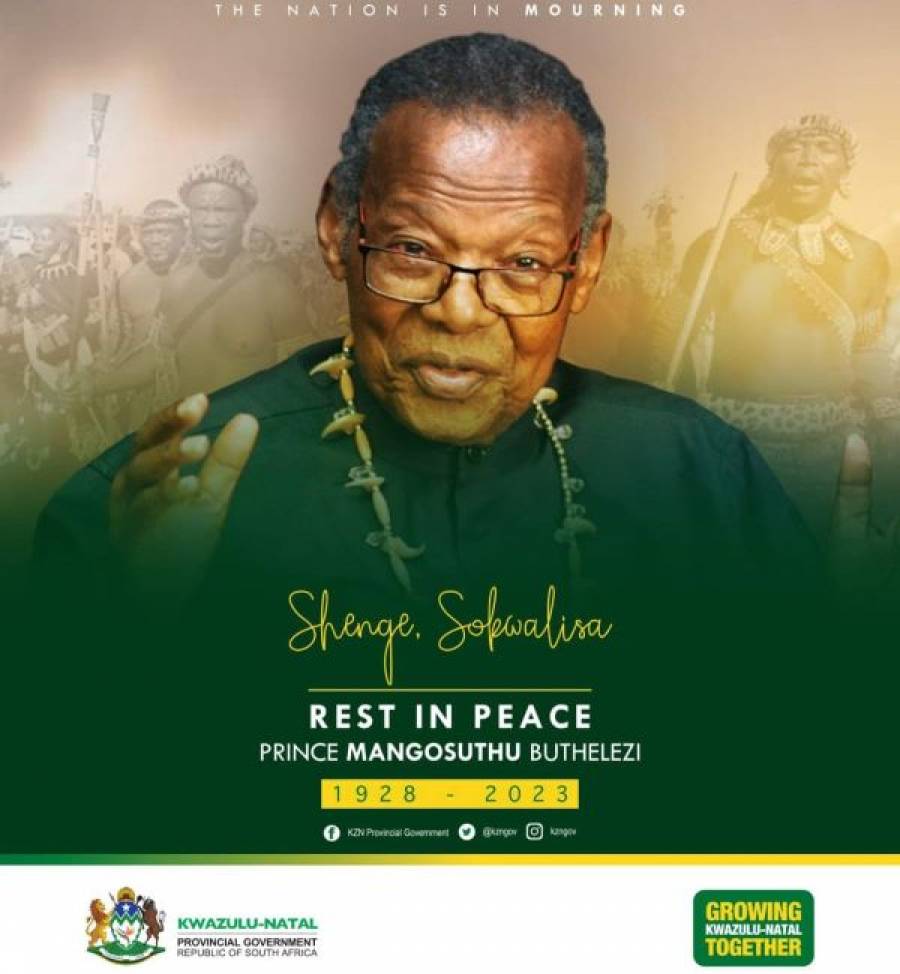 [BREAKING] KwaZulu-Natal Premier Leads The Executive Council To Pay Respects To Buthelezi Family Following The Passing Of uMntwana WakwaPhindangene