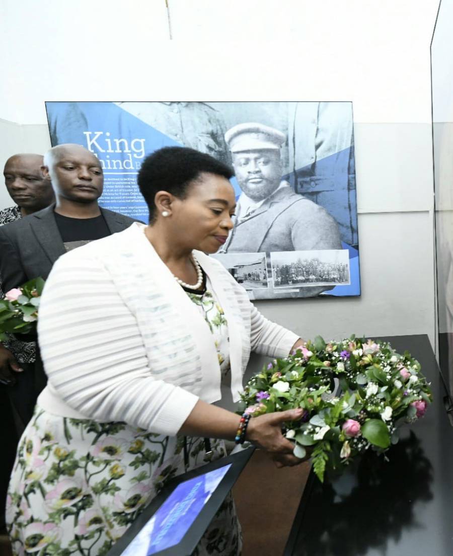 Premier Nomusa Dube-Ncube led a solemn commemoration at the Old Prison Museum in Pietermaritzburg