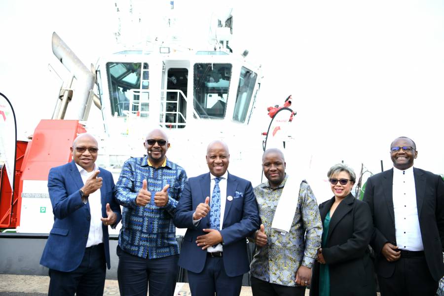 Premier Ntuli Champions Maritime Growth at Durban Port Tugboat Christening Ceremony