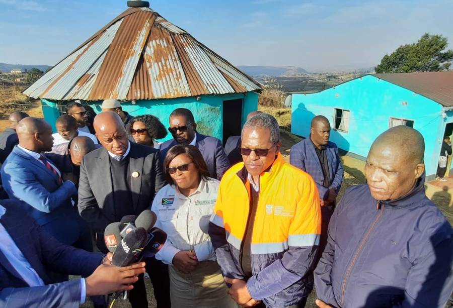 Government Leaders Pay Respects to Families of Fallen Firefighters in KZN Midlands