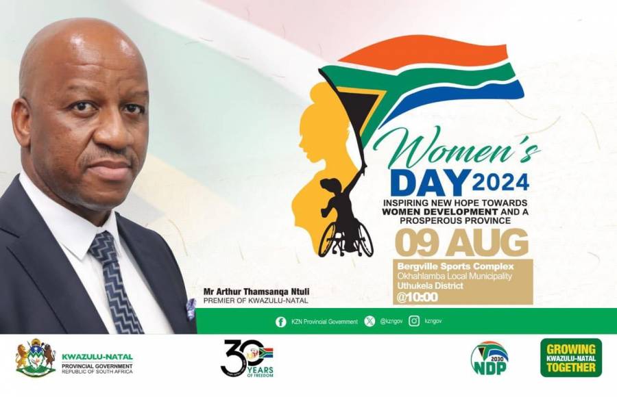 PREMIER NTULI TO LEAD WOMEN’S DAY COMMEMORATION